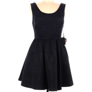 Princess Vera Wang black mini party dress
